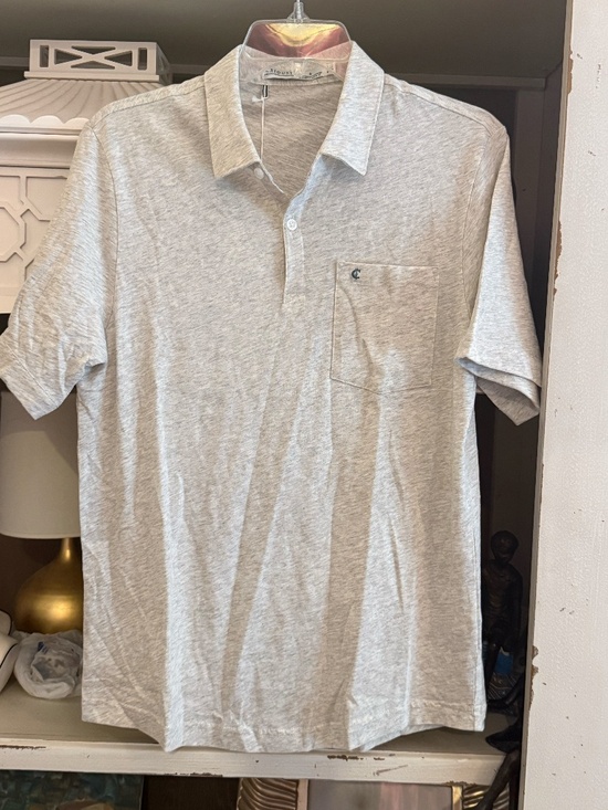Criquet Other - Criquet Heather Grey Polo Shirt SZ S NWT Small